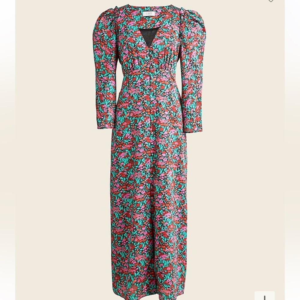 J.Crew Silk Floral Dress